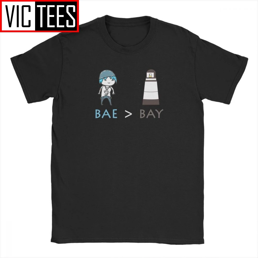 Life Is Strange Bae Over Bay Мужские футболки мужские из 100% хлопка новинка с бабочками игра