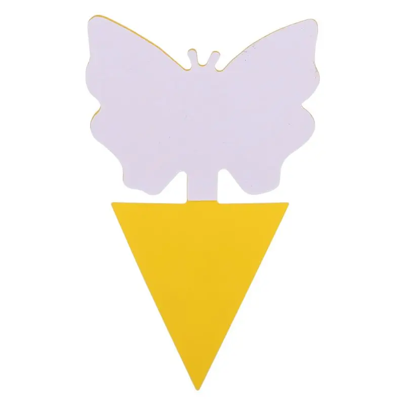 

30 Sticky Trap Fruit Fly Gnat Trap Yellow Sticky Bug Trap for Indoor Outdoor Use R7RC