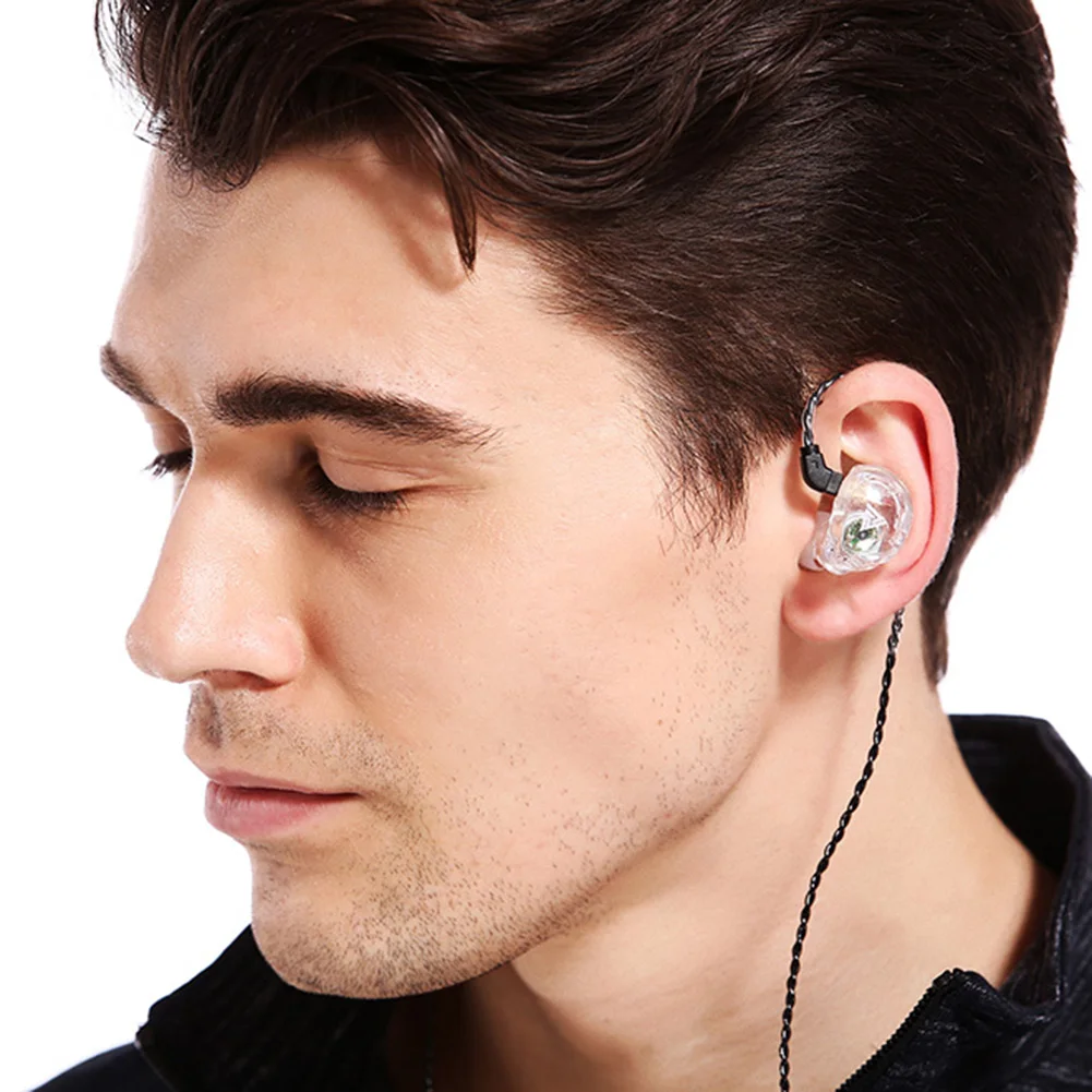 Новые наушники вкладыши QKZ VK1 4DD Hi Fi DJ спортивные для бега коаксиальные с