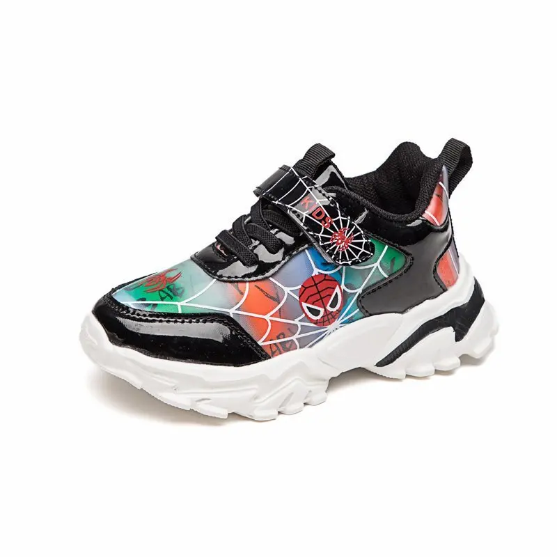 Disney детского мультфильма Холодное сердце с рисунком Человек-паук для мальчиков и