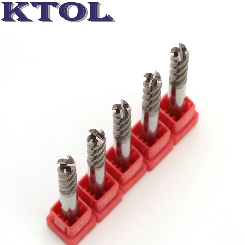 6 мм 4 Флейта CNC Концевая фреза твердосплавные фрезерные инструменты Вольфрамовая