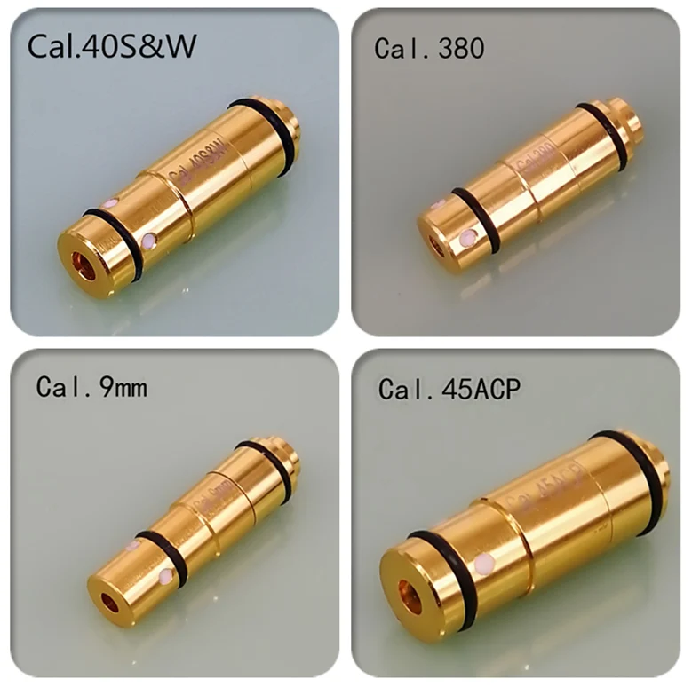 

(80ms delay) laser Ammo Bullet Laser Cartridge for Dry Fire Training Shooting Simulation .40S&W 45ACP 380ACP 9mm and replace