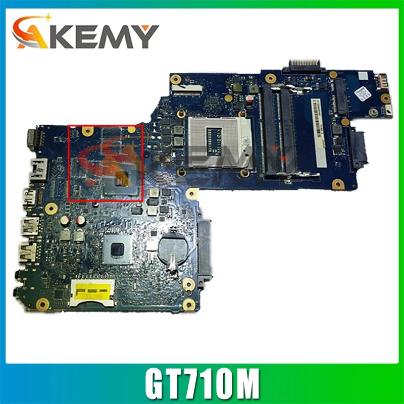 

Материнская плата AKEMYLaptop для Toshiba Satellite C50 A571 - PT10SG DSC MB REV 2,0 69N0CKM42A01P GeForce GT710M, Гарантия 60 дней