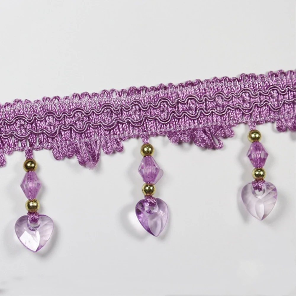 Кружевная лента с вышитыми кристаллами 12 ярдов в комплекте|fabric|fabric canadaaccessories fox |