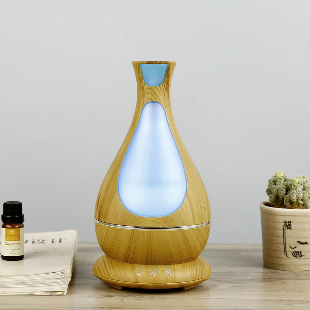 

400ML Aromatheraphy Humidifier USB Ultrasonic Bowling Aroma Essential Oil Diffuser Air Purifier Mist Maker For Home Office Yoga