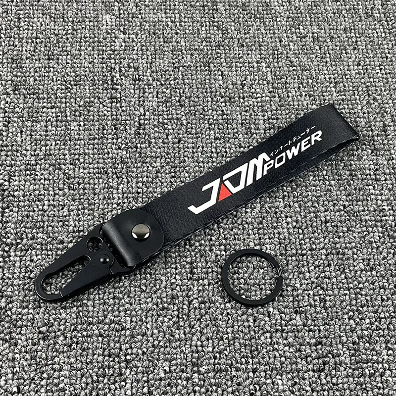 Новейший высококачественный автомобильный брелок-ключница JDM OSAKA KANJO PERFORMANCE MOMO с вышивкой из нейлона и плетением, аксессуары для автомобилей и мотоциклов.