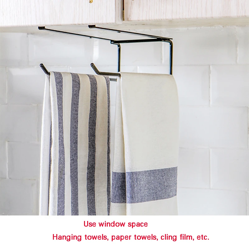 Кухонная подставка для полотенец настенная вешалка домашний шкаф дверной крючок
