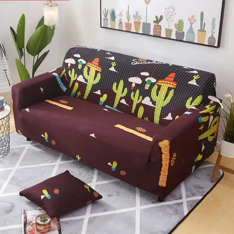 

Sofa Cover Waterproof Elastic L-Shaped Corner With Armrests 1 2 3 4 Seat Living Room Decoration Combination Sofa Left And Right