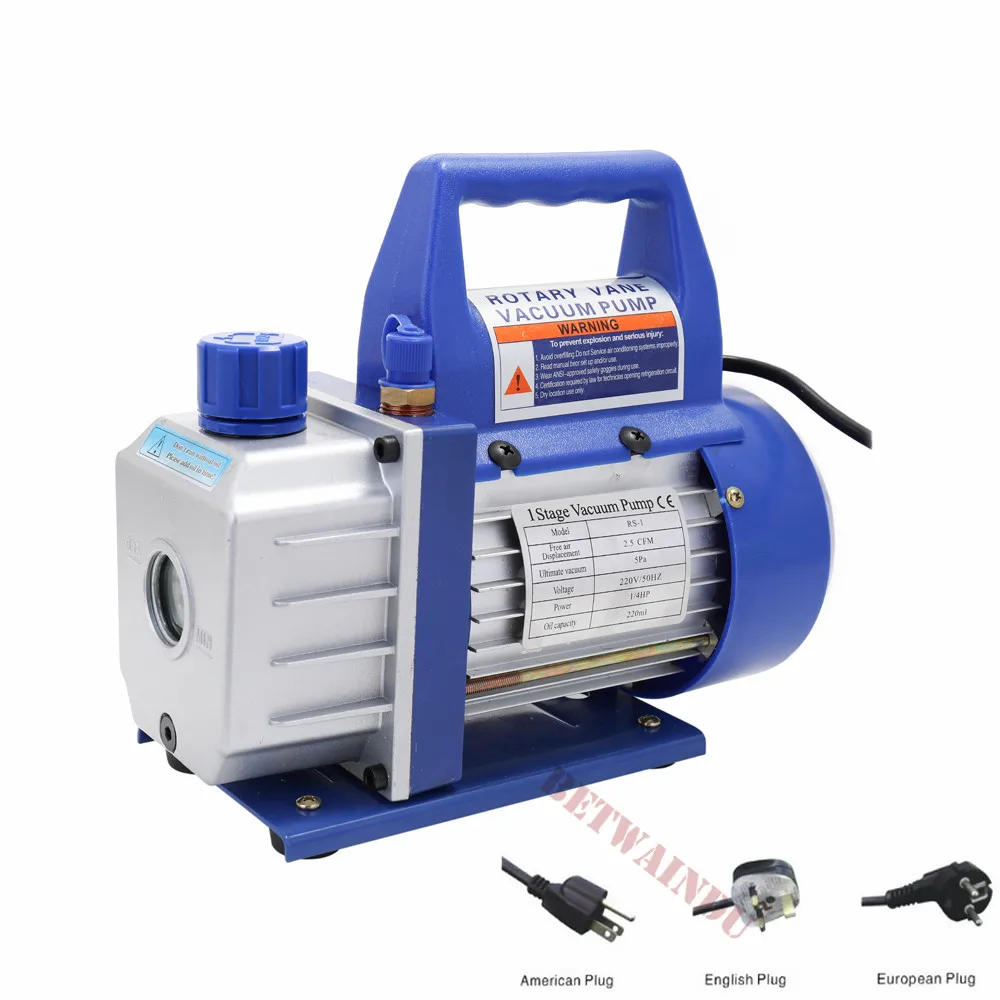 Вакуумная камера 3 галлона с вакуумным насосом 3CF M/2 5 CFM 220V/110V из нержавеющей стали