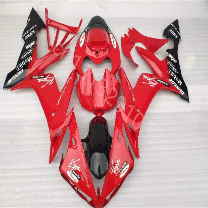 

New Motorcycle Fairing fit for YZFR1 04 05 06 YZF R1 2004 2005 2006 YZFR1000 04-06 Red Black Fairings Bodywork