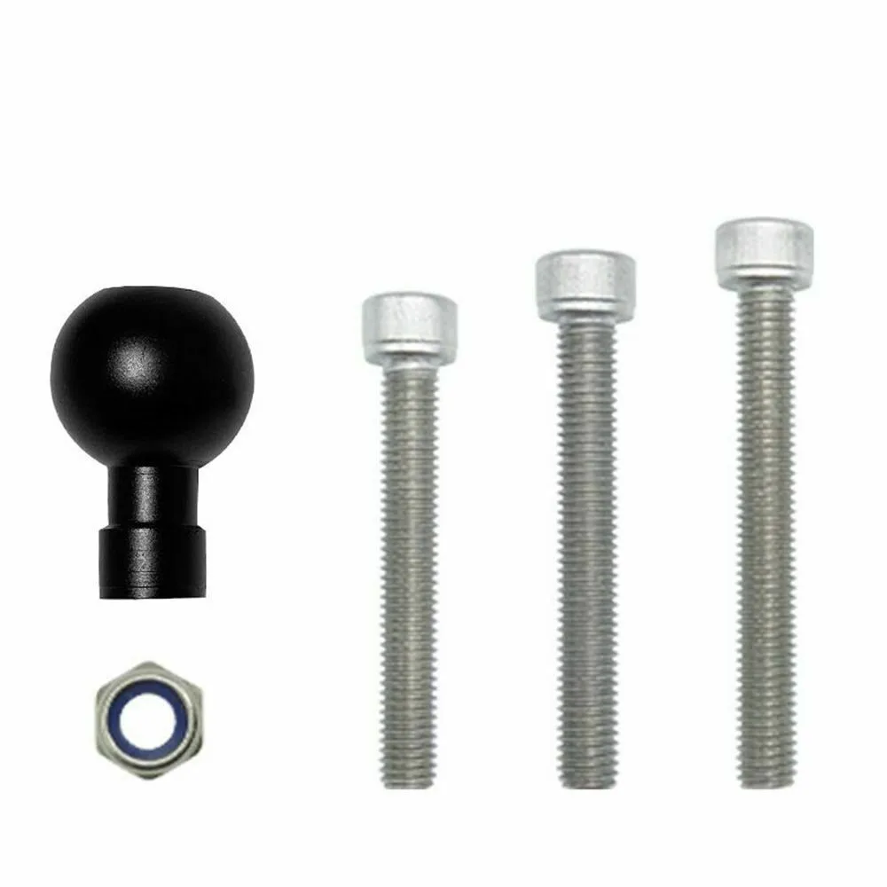 

1pcs Of M8 X 55 Bolt Motorcycle Clamp Base 6061 Aluminum Alloy For RAM-B-367U