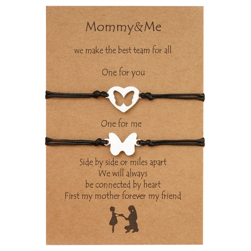 

Promise Bracelet Friendship Gifts for Best Friend Mother's Day Matching Bracelets for Couples Sister Mom and Daughter