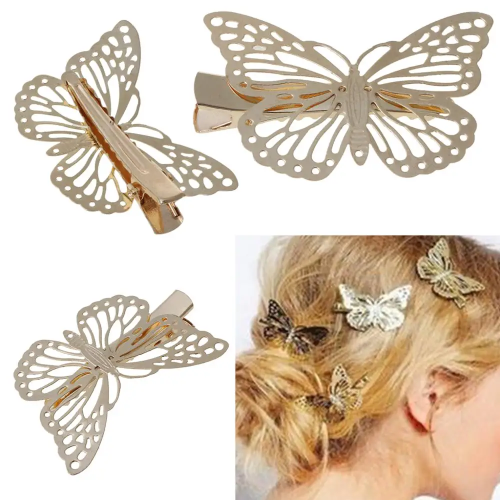 Шикарный женский набор заколок для волос с когтями бабочки |