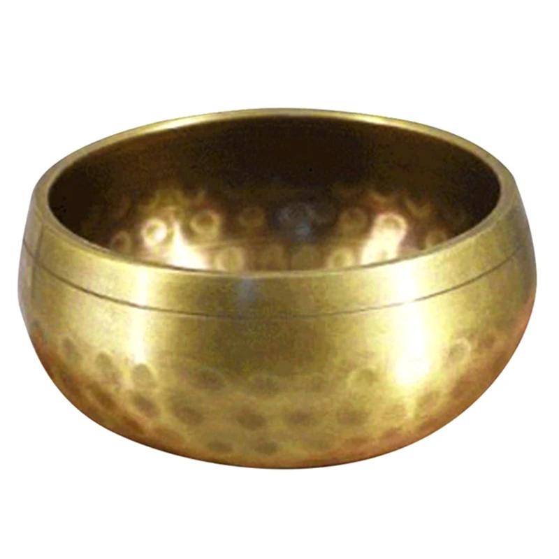 

Тибетская звуковая чаша из Непала, Будда, чаша для йоги, медитации, чаша из латуни ручной работы, музыкальная терапия, тибетская Поющая чаша