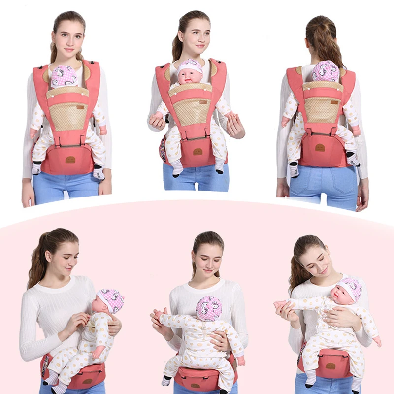 Эргономичный рюкзак-кенгуру MissAbigale Слинг-шарф для новорожденных Детские