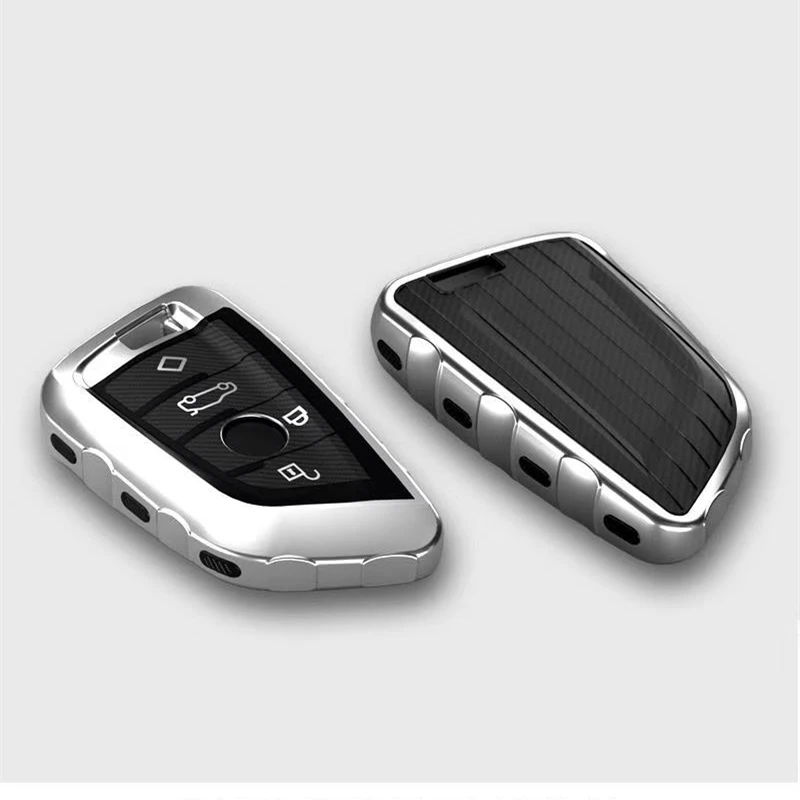 Углеродного волокна ключи защиты оболочки для BMW X1 F48 X3 X4 X5 X6 730 750 F30 E90 E46 E34 E70 5 6 S 7