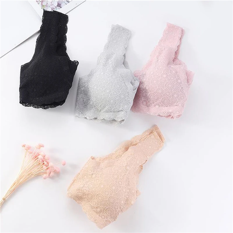

Sexy Lace Bras For Women Underwear Lingerie Bralette Seamless Push Up Brassiere Soutien Gorge Femme Vest Sleeping Bra