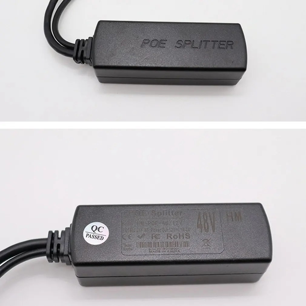 Модуль-разветвитель PoE 48 В до 12 100 Мбит/с IEEE 802.3af/at адаптер-разветвитель питания