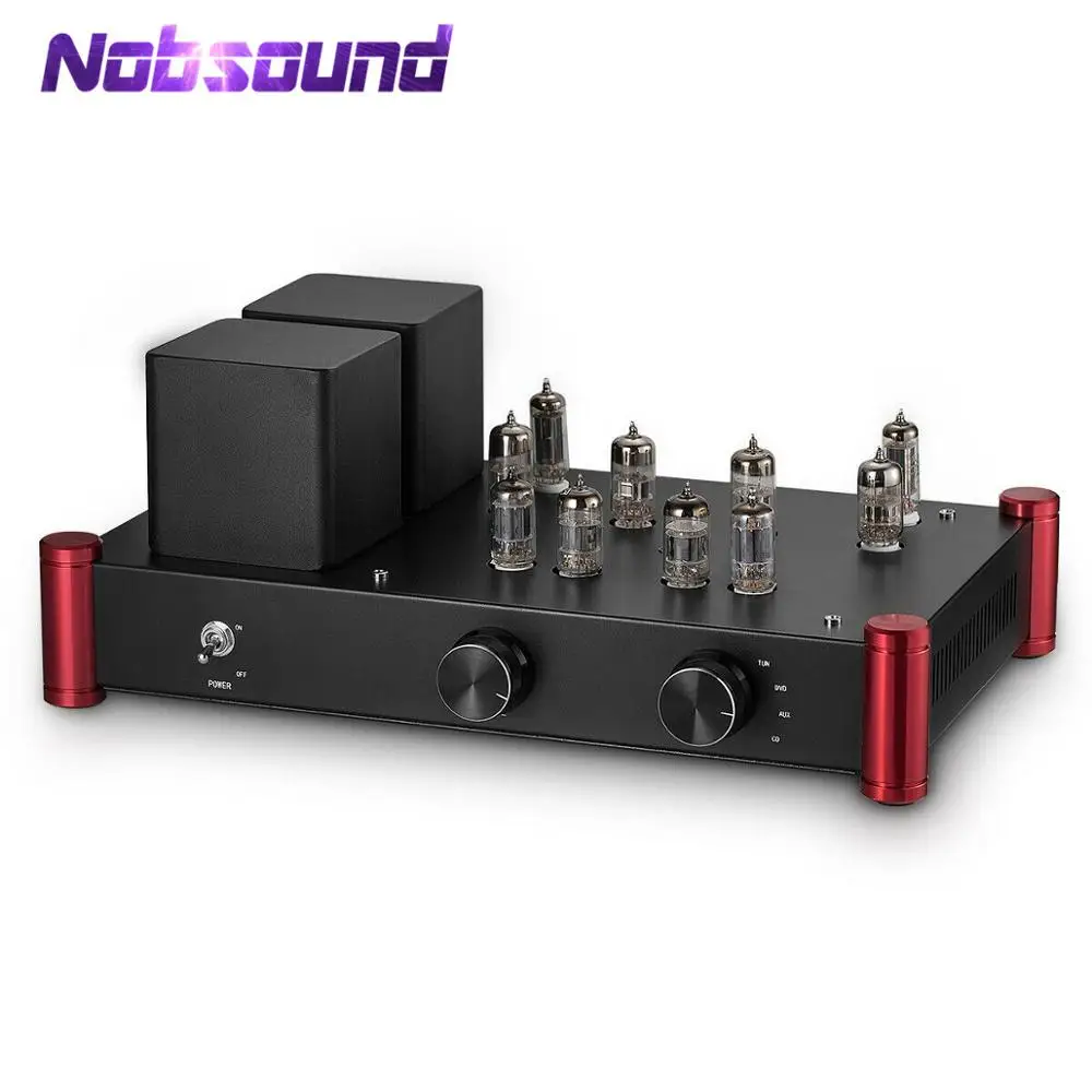 Nobsound HiFi 12AU7 вакуумная трубка предусилитель стерео Audio Preamp Ref Shigeru Wada Circuit|Усилители
