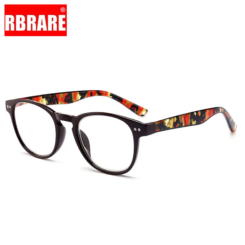 

RBRARE New Fashion Reading Glasses Men Middle-aged and Old Glasses Full Frame Comfortable Retro Reading Glasses Gafas Para Leer