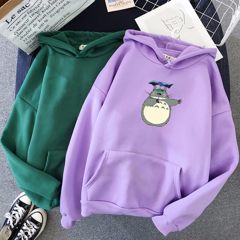 Принт с героями мультфильмов Kawaii графические Кофты для женщин в стиле улззанг