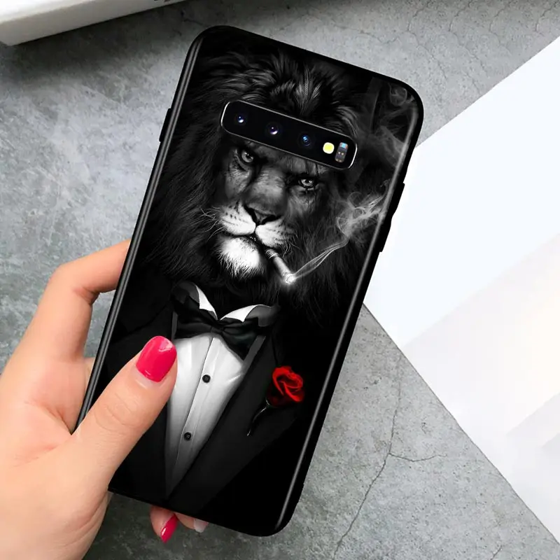 

Cool Lion Tiger Monkey Eye for Samsung Galaxy S21 Note 20 S20 FE Lite Ultra 10 9 8 Pro S10E S10 5G S9 S8 S7 S6 Plus Phone Case