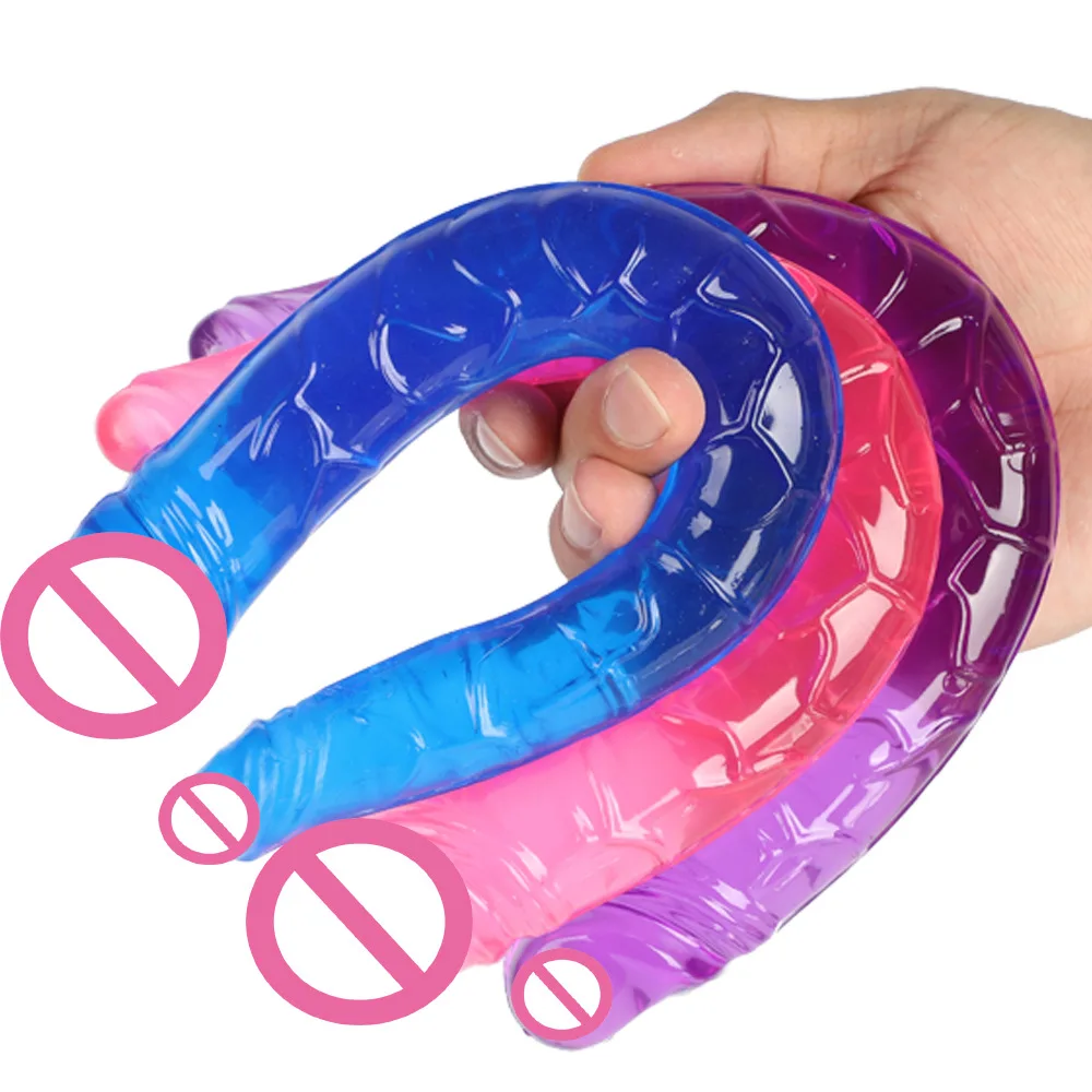 Двойной фаллоимитатор секс БДСМ эротический продукт для взрослых реалистичный