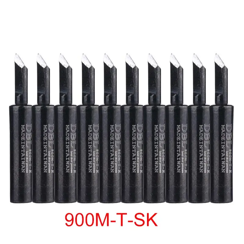 10 шт./лот бессвинцовые наконечники для паяльника 900M-T-1C/2C/3C/4C/0.8D/1.2D/1.6D/2.4D/3.2D/B/I/IS/K/SK/SB
