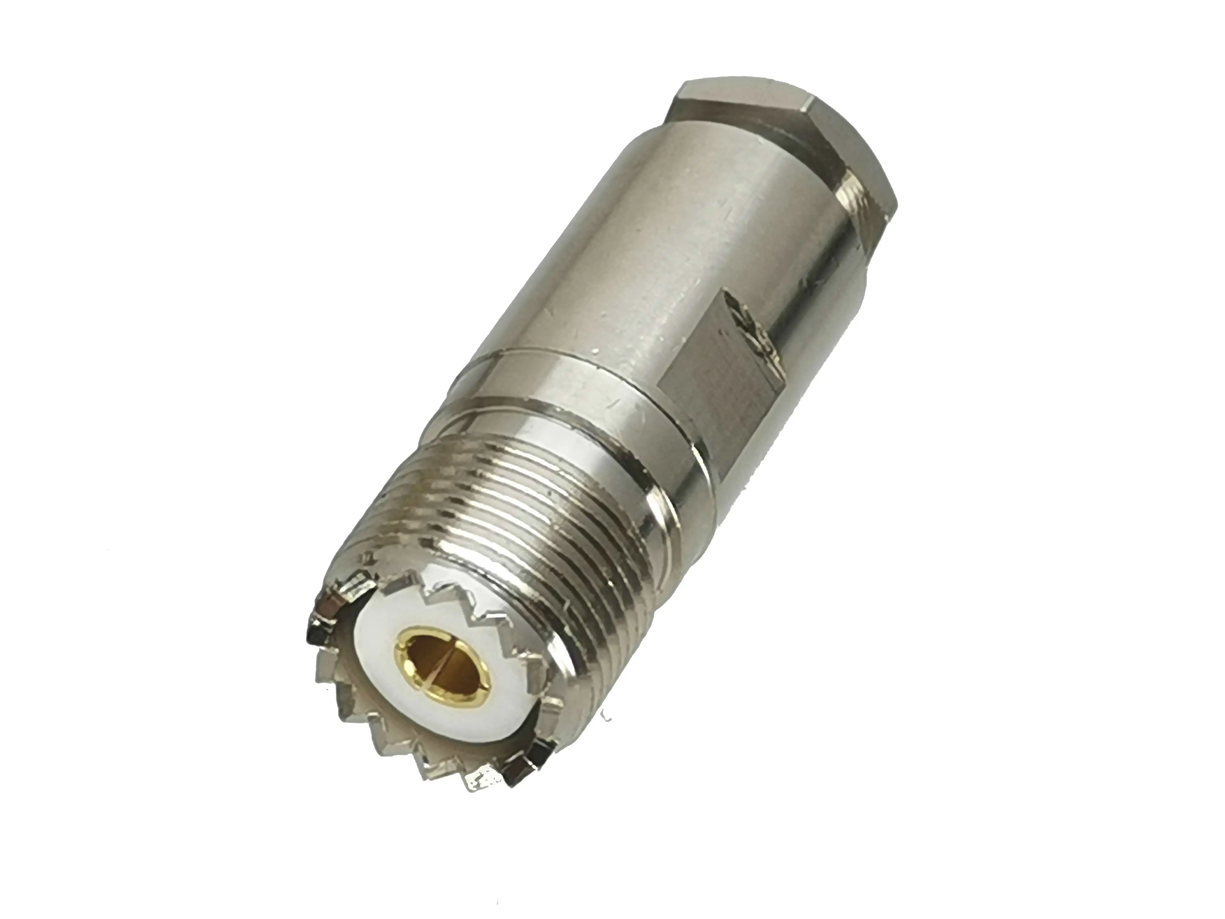 1 шт. UHF SO239 гнездо зажим RG58 RG142 LMR195 RG400 кабель RF коаксиальный разъем|Соединители| |