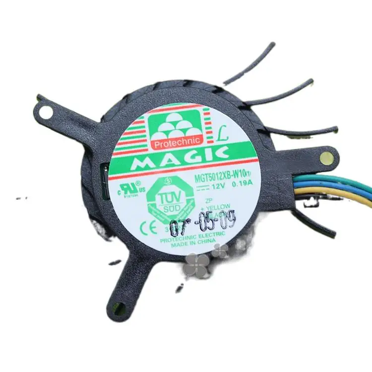 Yong Li MGT5012XB-W10 5 см 12 В, универсальный бесшумный вентилятор для процессора компьютера
