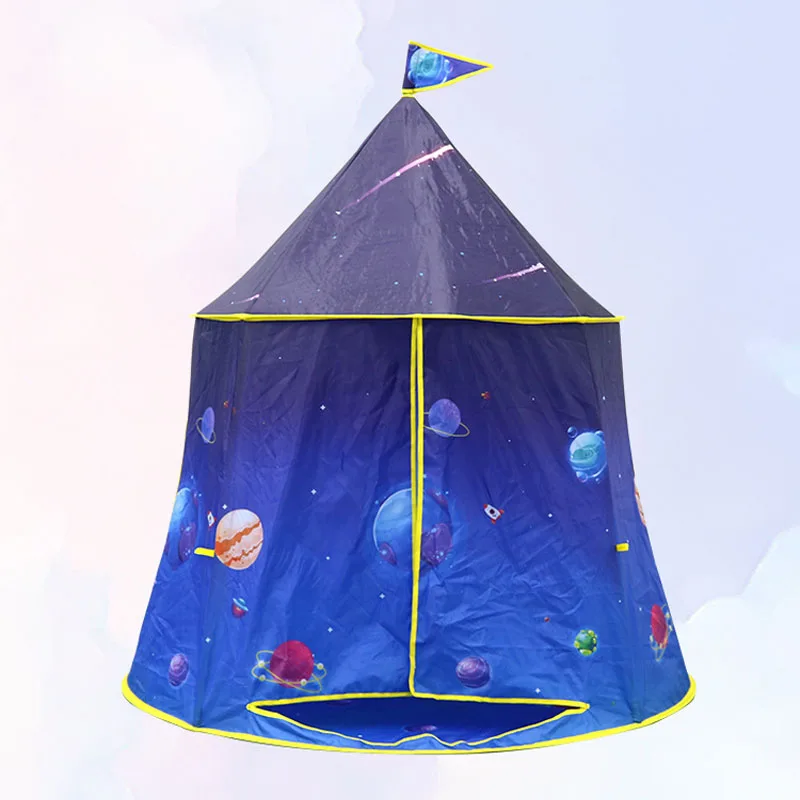 2021 новый стиль Галактическая тема градиентный цвет Игровая палатка BabyTipi для