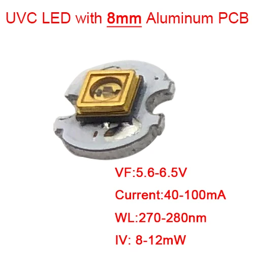 

UVC LED лампа 3535 275nm veromount