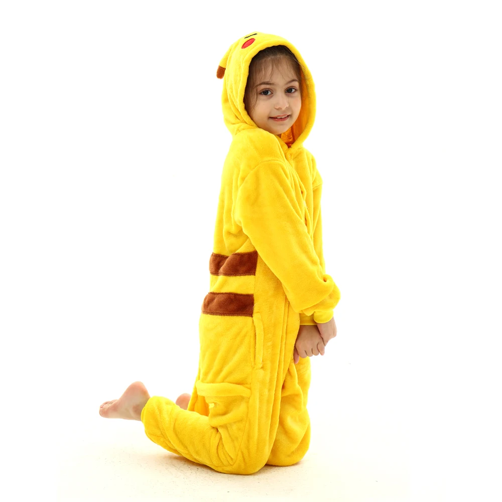 Детские пижамы с рисунками животных кигуруми Пижамы для мальчиков изображением