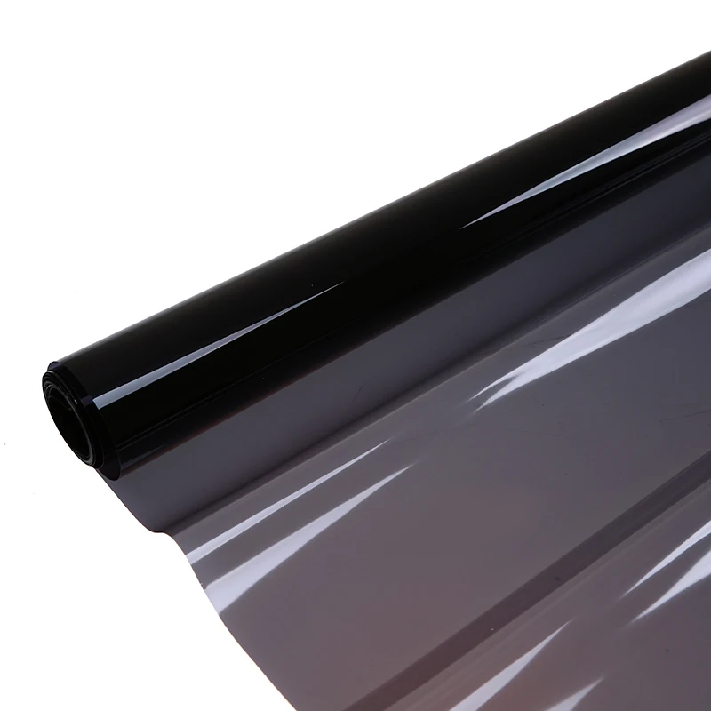 Черная Тонировочная пленка для автомобильных окон posbay 50 см x 300 м VLT 25% рулон