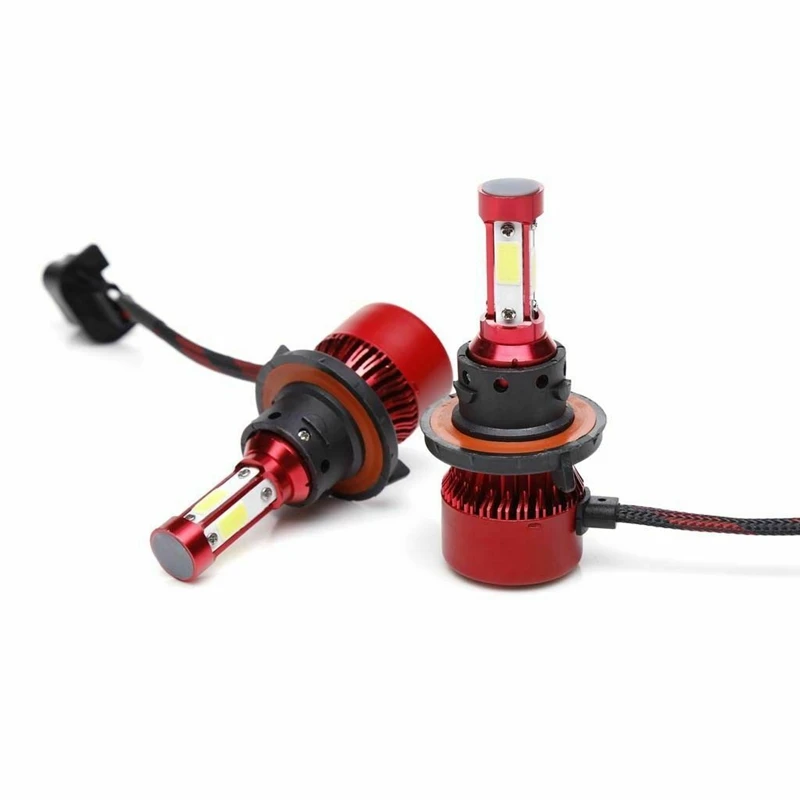 H13 9008 2200W 330000LM 4-сторонний светодиодный фар комплект Hi/короче спереди и длиннее