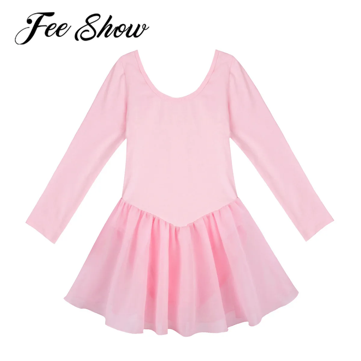 Гимнастическое трико для девочек детский купальник ритмичного балетного танца