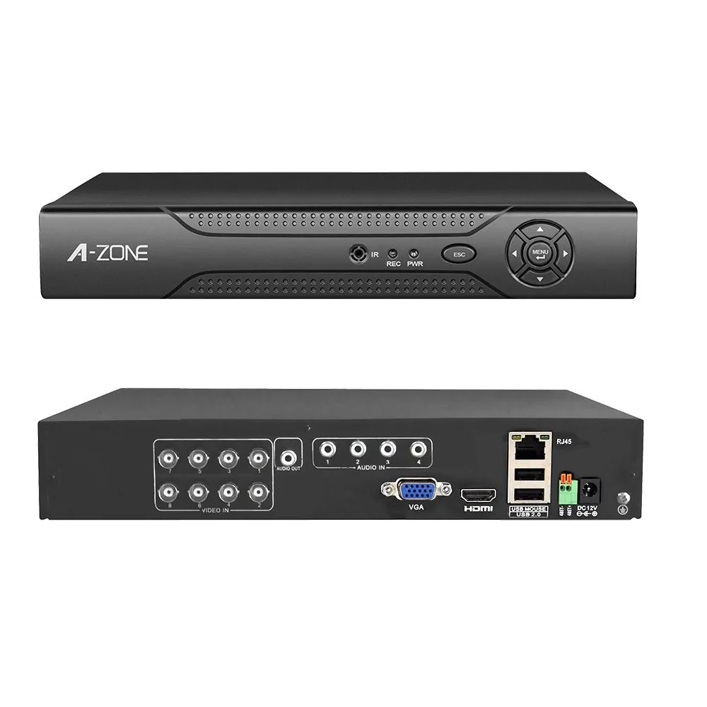 Цифровой видеорегистратор 5 в 1 4 канала 8 каналов 1080P AHD аналоговая камера VGA HDMI IP P2P