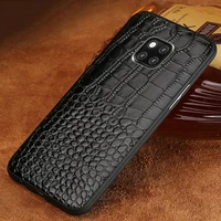 genuine leather case for huawei mate 20 lite case p30 p20 p10 plus lite shockproof phone covers for huawei honor 20 pro 9x 8x