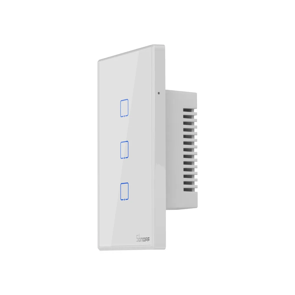 Умный настенный выключатель SONOFF T0US TX Wi-Fi 1/2/3 клавиш Голосовое