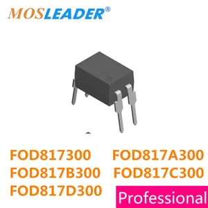 Mosleader 100PCS 1000PCS DIP4 FOD817300 FOD817A300 FOD817B300 FOD817C300 FOD817D300 Optocouplers Made in China High quality