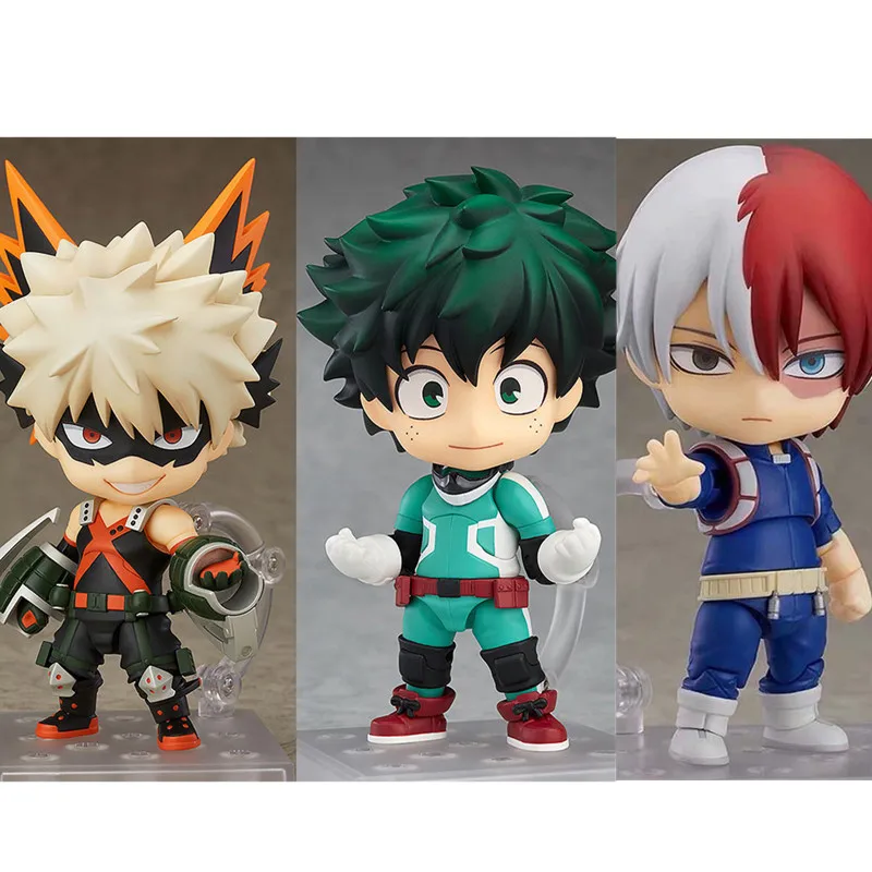 

Фигурки героев аниме «Моя геройская Академия», Bakugou Katsuki Todoroki Shouto 705 и Midoriya Izuku 686 Boku 1112, фигурка модели, игрушки в подарок