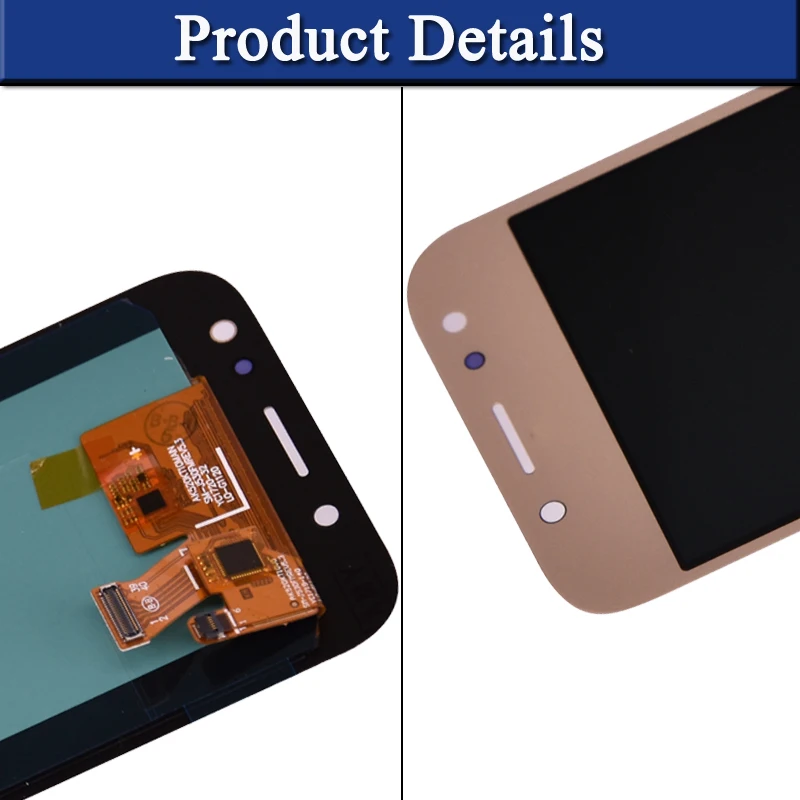 Супер Amoled для Samsung Galaxy J5 2017 J530 J530F ЖК дисплей сенсорный экран дигитайзер сборка Pro