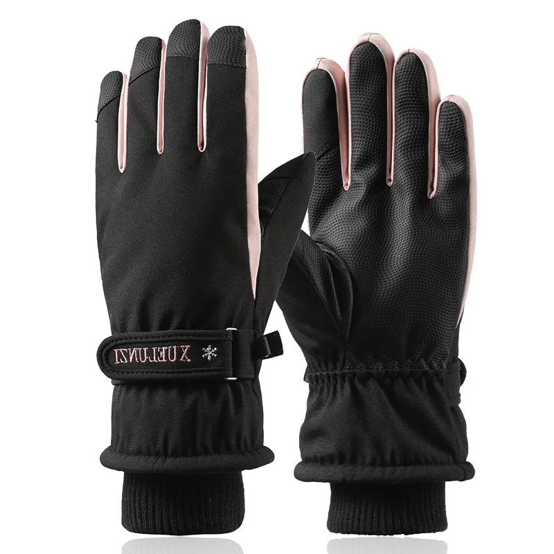 

Outdoor Ski Gloves Winter Women's Autumn Winter Warmth Windproof Waterproof Touch Screen Cycling Cycling Sports Cotton Gloves