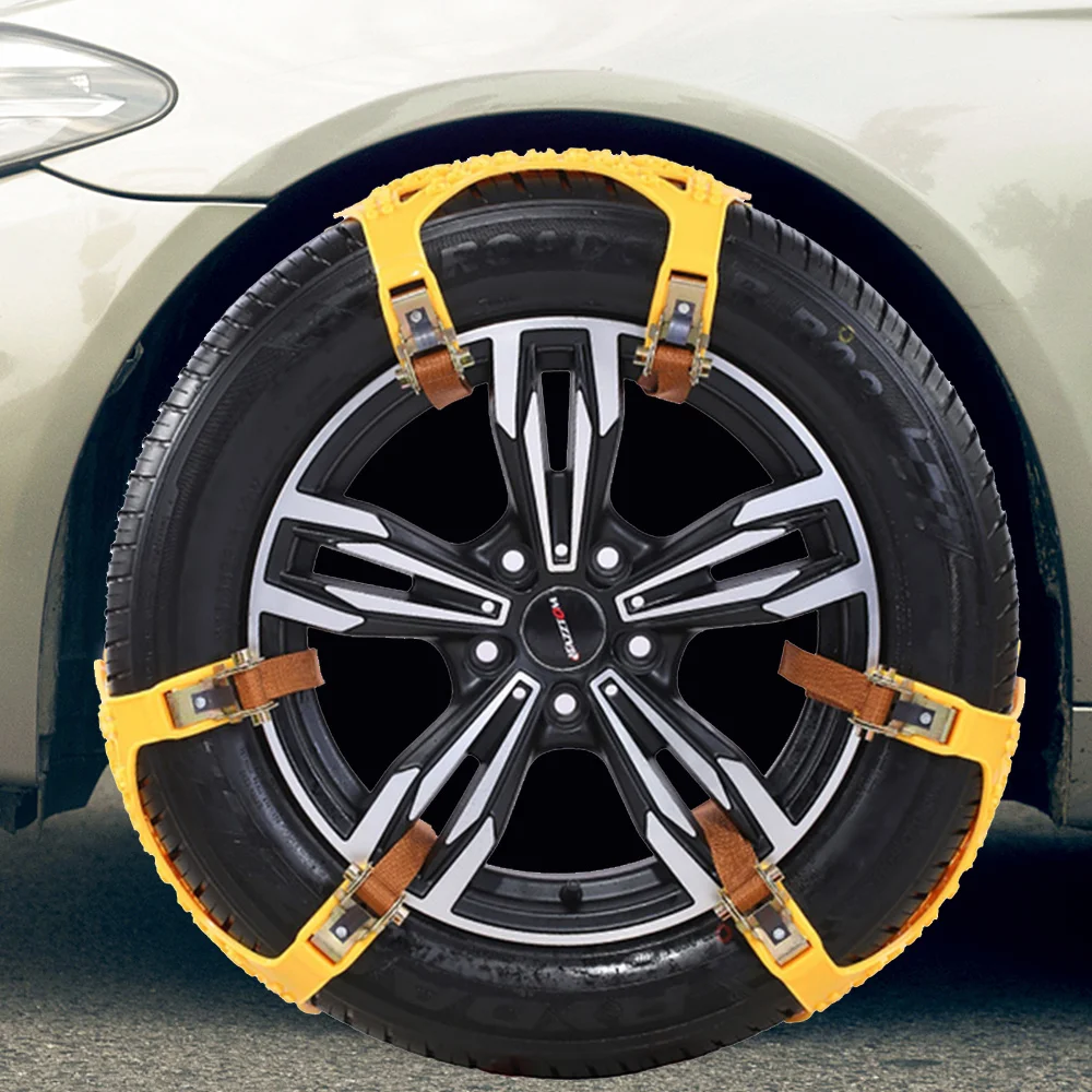 

Universal Winter Car Wheel Anti-Skid Chain Resistant Skidproof Belt Strap Metal Snow Chain Skidproof Chains