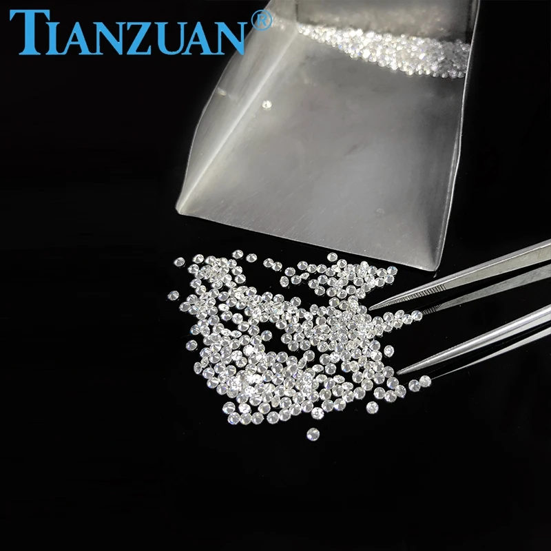 

1,1-3,0 мм DF цвет белый круглый бриллиант огранки Муассанит россыпью драгоценные камни