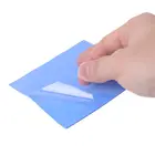 1 лист 100 мм x 100 мм x 1 мм термопрокладка GPU радиатор процессора охлаждающая проводящая силиконовая прокладка для ПК Аксессуары для компьютера