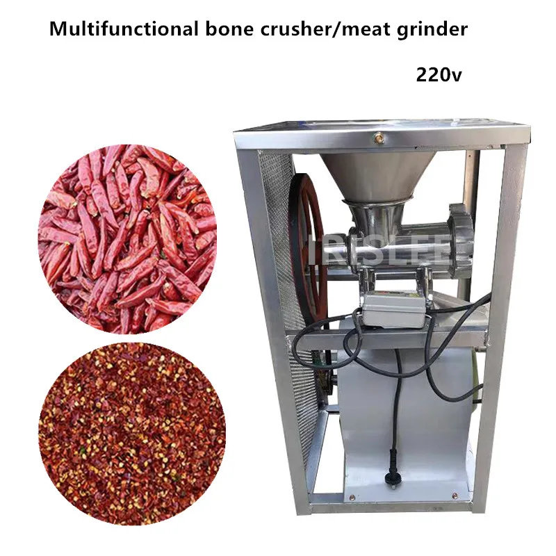 Новинка 2020 коммерческая электрическая большая Мясорубка из нержавеющей стали