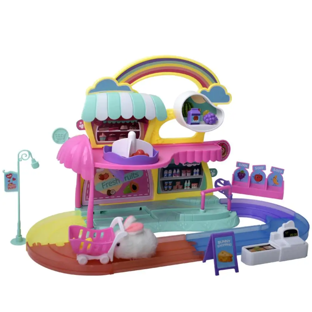 Игрушечный домик для супермаркета Little Bunny игрушечный набор ролевых кухонных