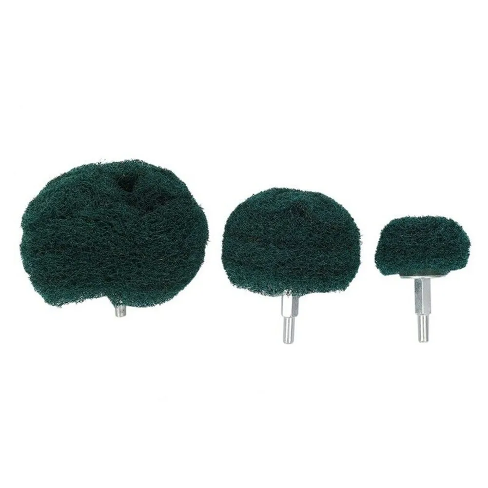 

6mm 3000RPM Power Tool Shank Scouring Pad Clean Grinding Head Accessorie Nylon Fiber Polishing Wheel Grinder Brushes Tools