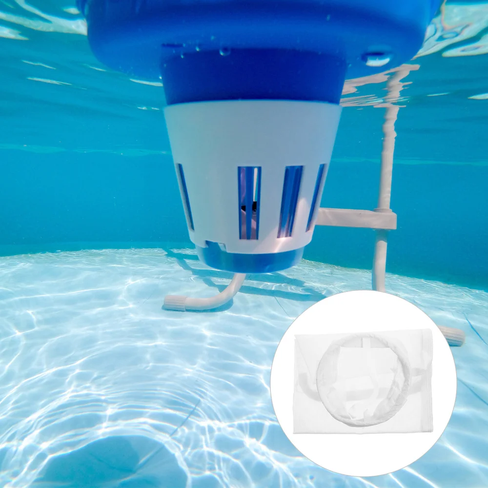 

2Pcs Underwater Swimming Pool Cleaning Bag Reusable Fish Tank Filter Bag